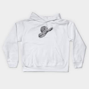 Uracoan rattlesnake Kids Hoodie